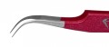 Pęseta do rzęs zakrzywiona Red Diamond Magnitica