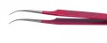 Pęseta do rzęs zakrzywiona Red Diamond Magnitica