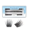 Rzęsy bondingowe ProjectLashes AirLux DIY mix 10-12-14mm Z KLEJEM cluster