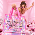Holograficzna torba na ramię Moemi Shop Bag – Holo torebka dla stylistki rzęs