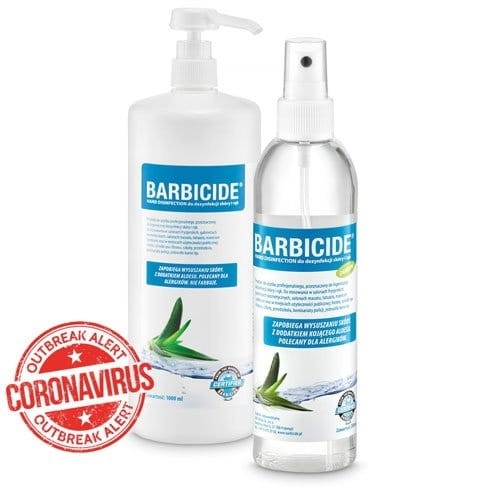 BARBICIDE Hand Disinfection - Spray do dezynfekcji skóry i rąk 250ml