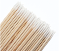 Drewniane Ekologiczne Aplikatory Bawełniane do stylizacji brwi 100szt