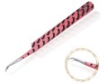 Pęseta zakrzywiona 75° Pink Diamond by Magnitica
